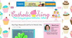 Desktop Screenshot of catholicicing.com